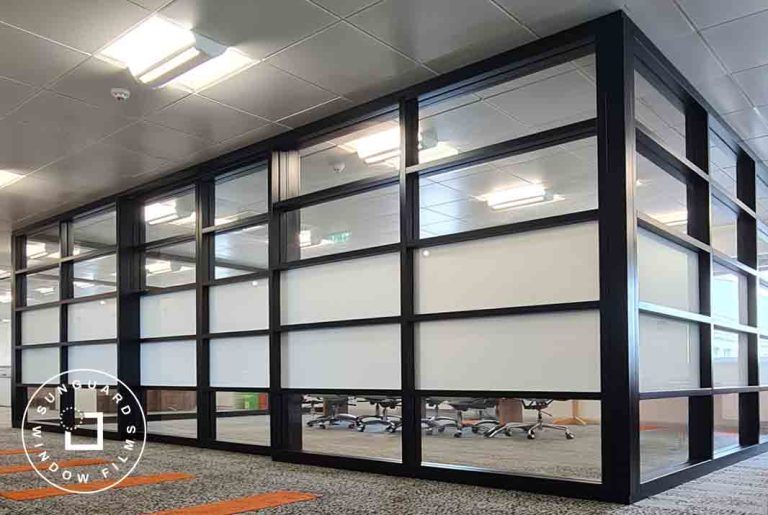 Window Film in Blackburn | Office Partition White Frosted